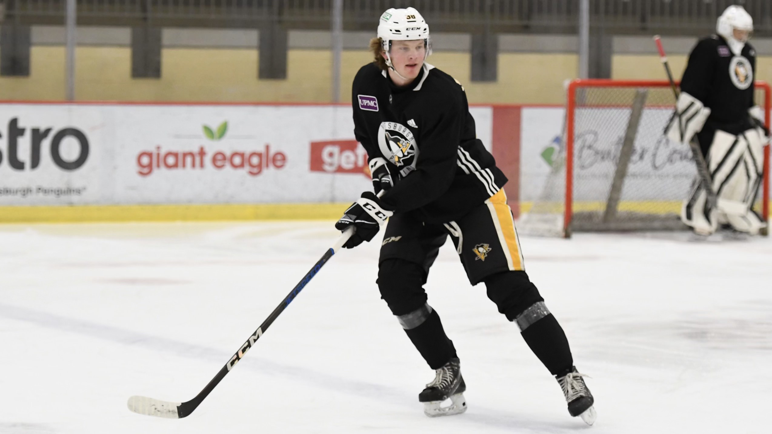 Penguins development camp Owen Pickering keeps getting stronger